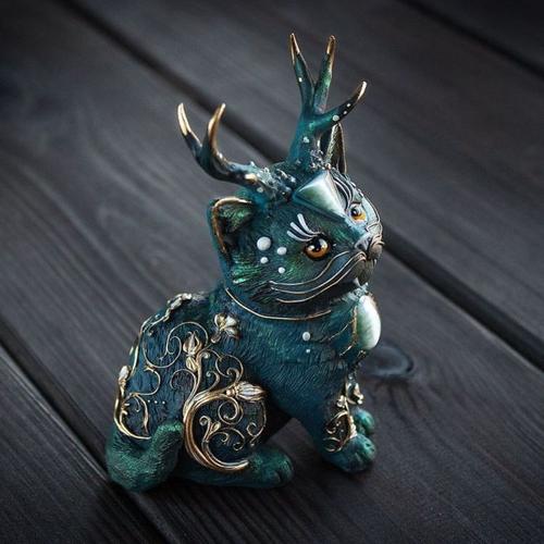 幻兽之匣 乌克兰设计师Ellen的奇幻动物首饰美学