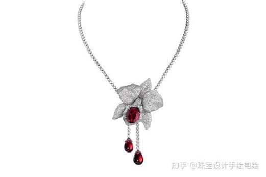珠宝设计之花卉元素 绽放在指尖的永恒花园